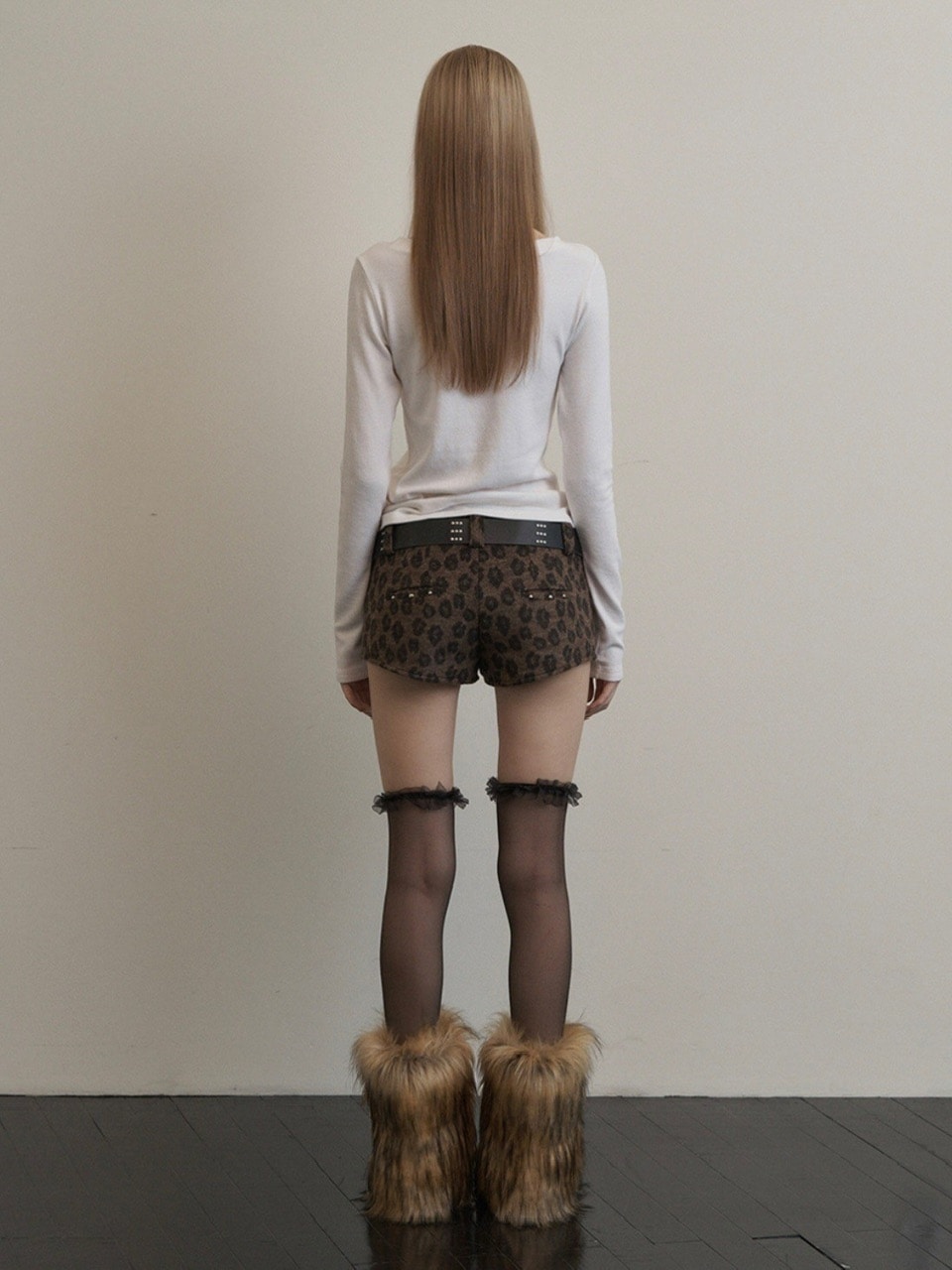 【SETUP-EXE】LEOPARD SHORT PANTS