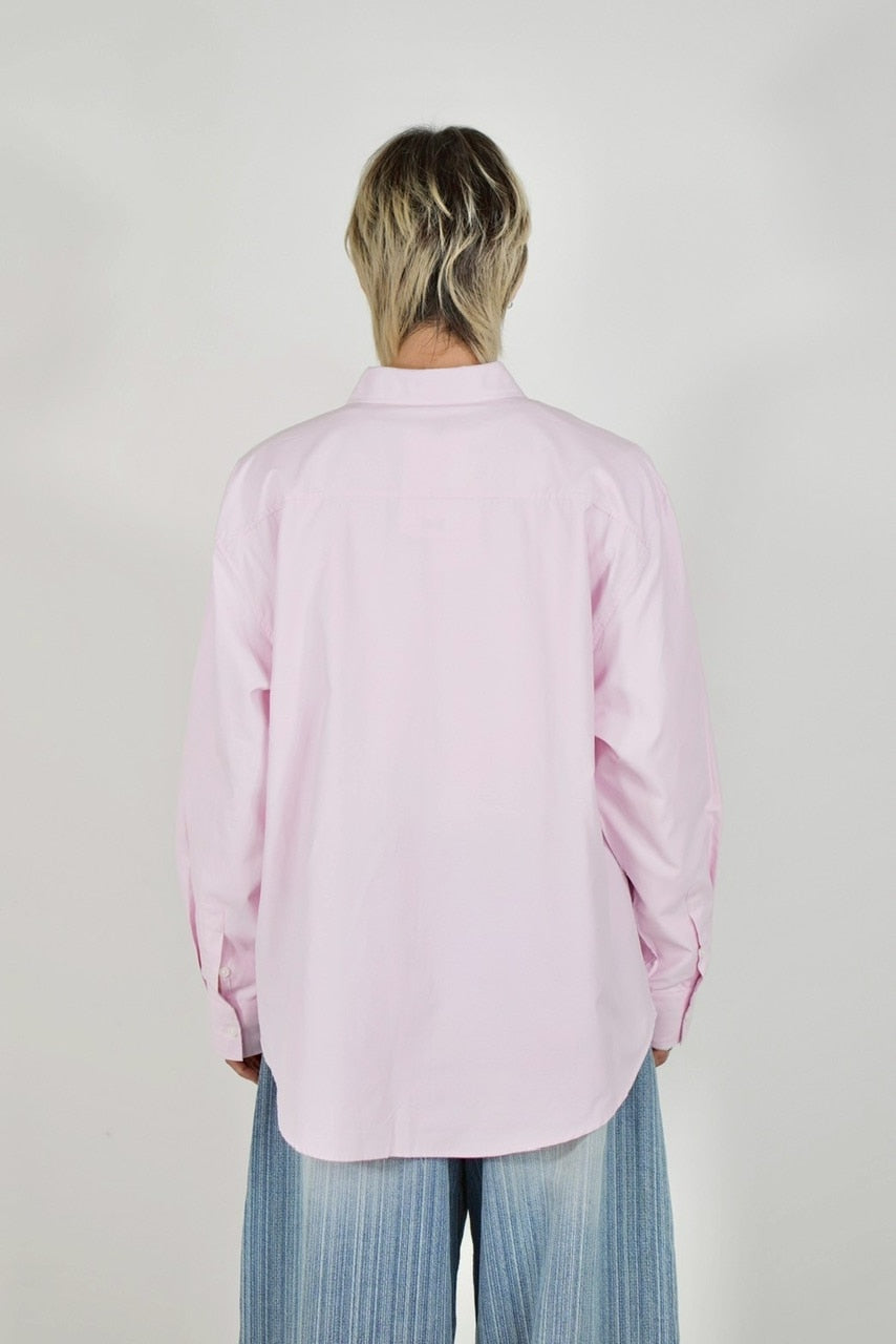 【Chikashitsu +】basic cotton shirt (3color)