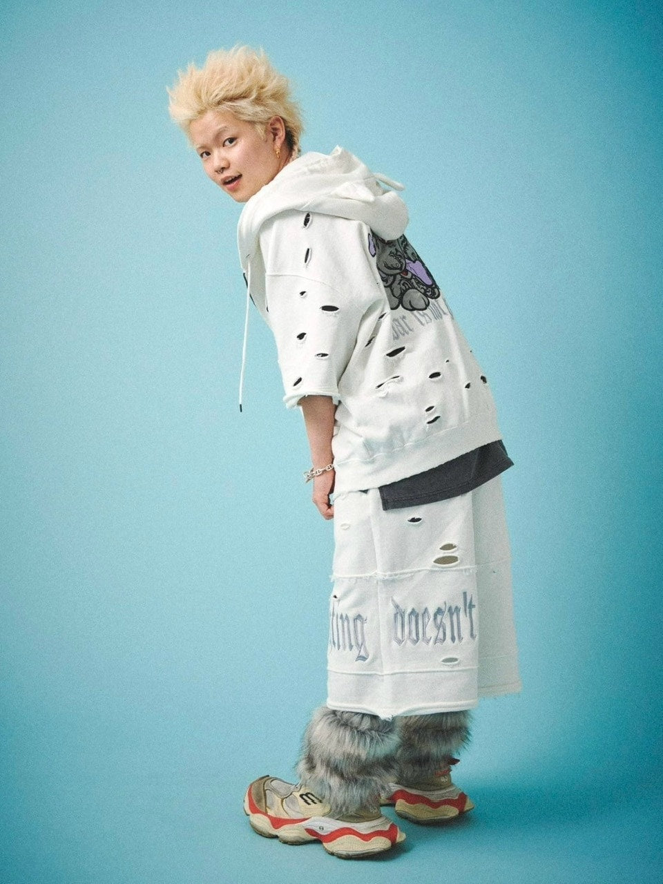 【GALFY】病みに染まりし反戦パーカー