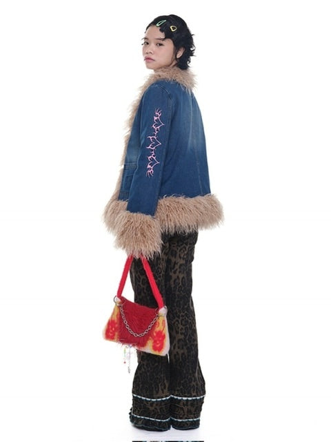 【YOUTHBATH】Fluffy washed jacket