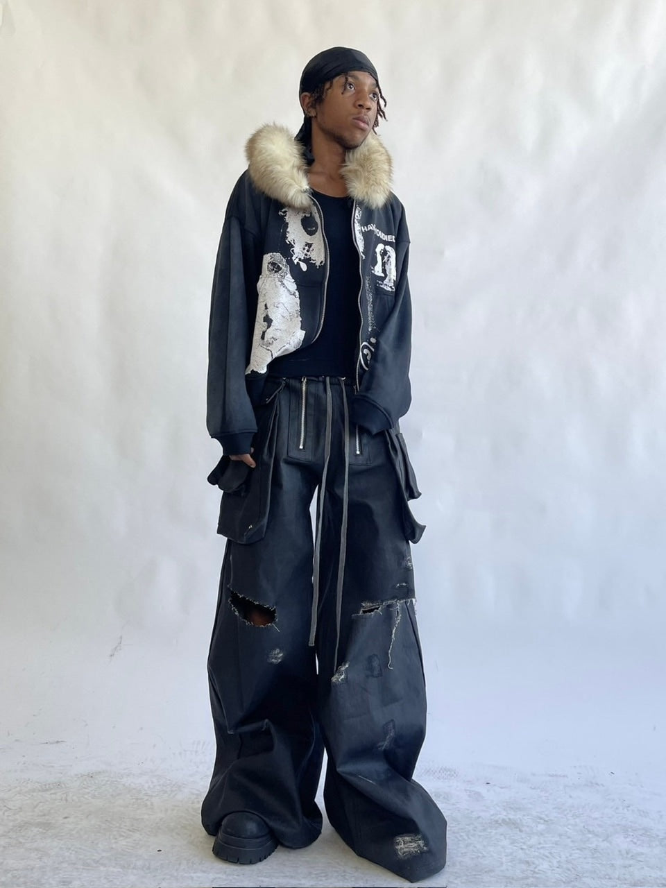 【haveyoudiedbefore?】Mycelium V3 Fur Hoodie