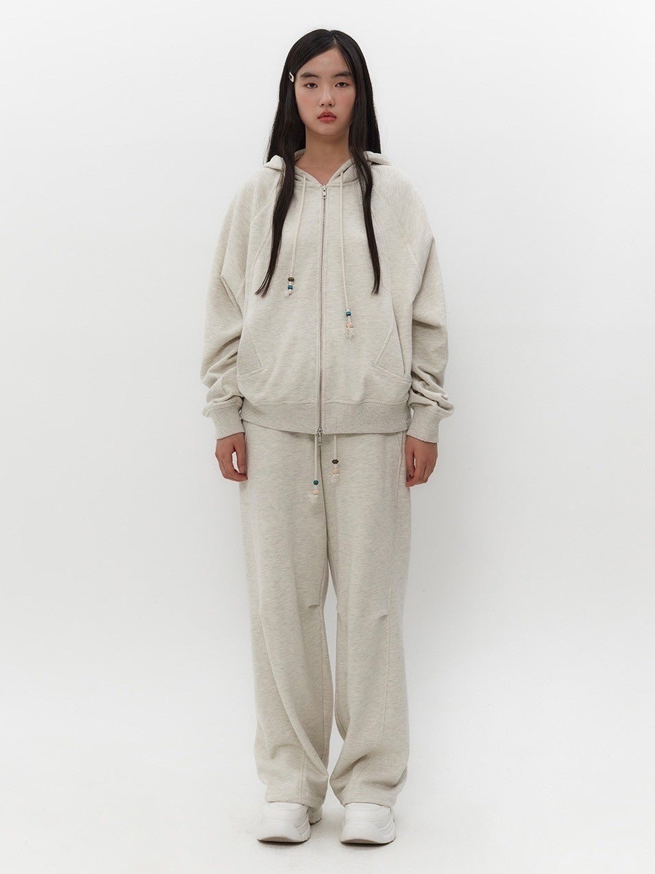 【TUOMIO】STRING CHARM SWEATPANTS