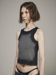 【BLR BLUER】HIGH-TENSION GRADATION WASHING SLEEVELESS(W)