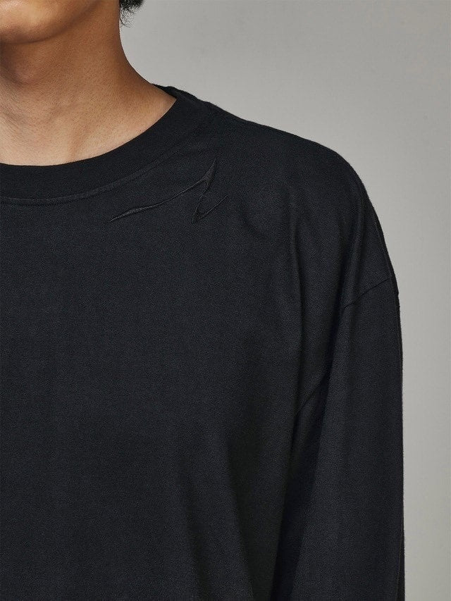 【BLR BLUER】DESTROYED GRADATION WASHING LONG SLEEVE