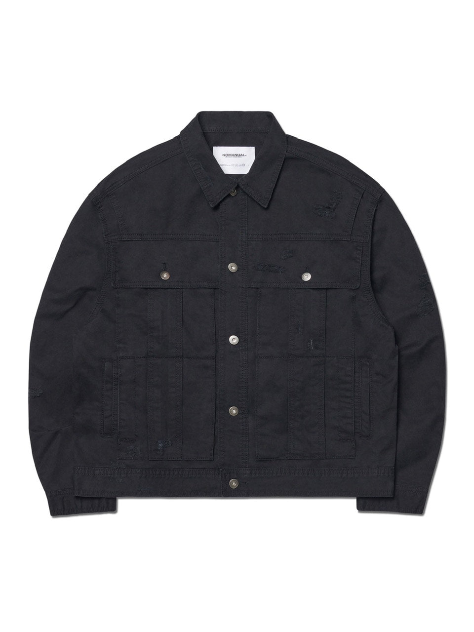 【NOMANUAL】I.P DAMAGED JACKET