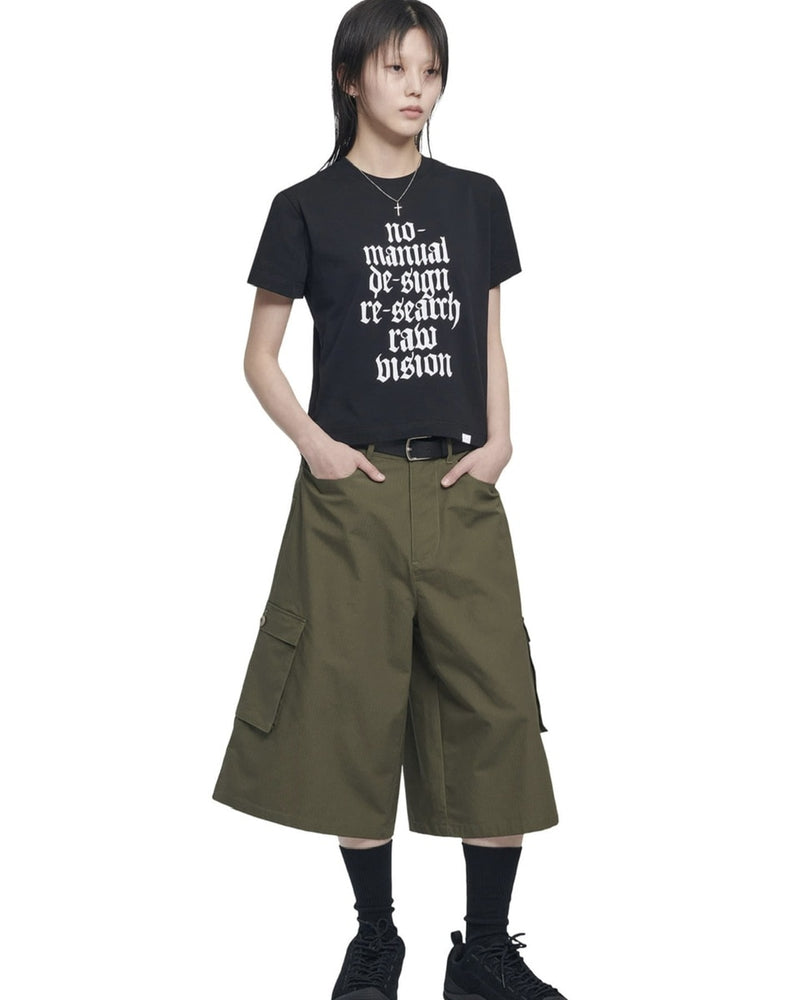 【NOMANUAL】RAW VISION T-SHIRT