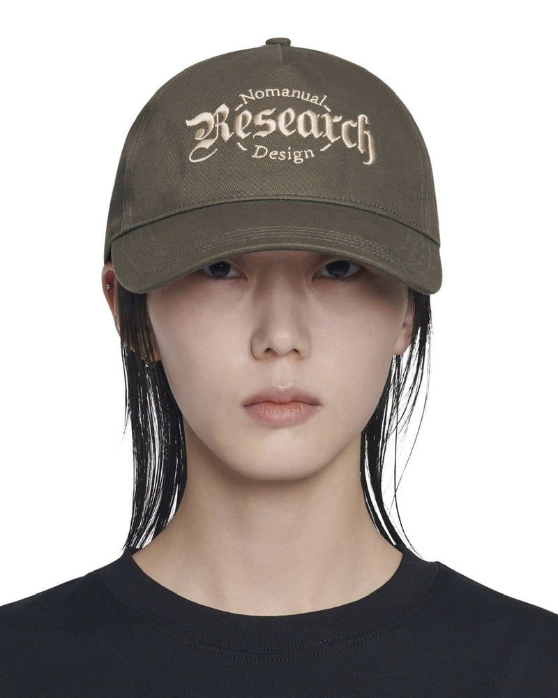 【NOMANUAL】RESEARCH BALL CAP