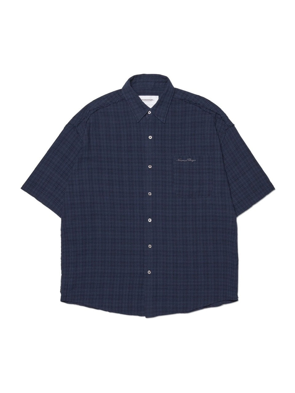 【NOMANUAL】RAW EDGE H.S SHIRT