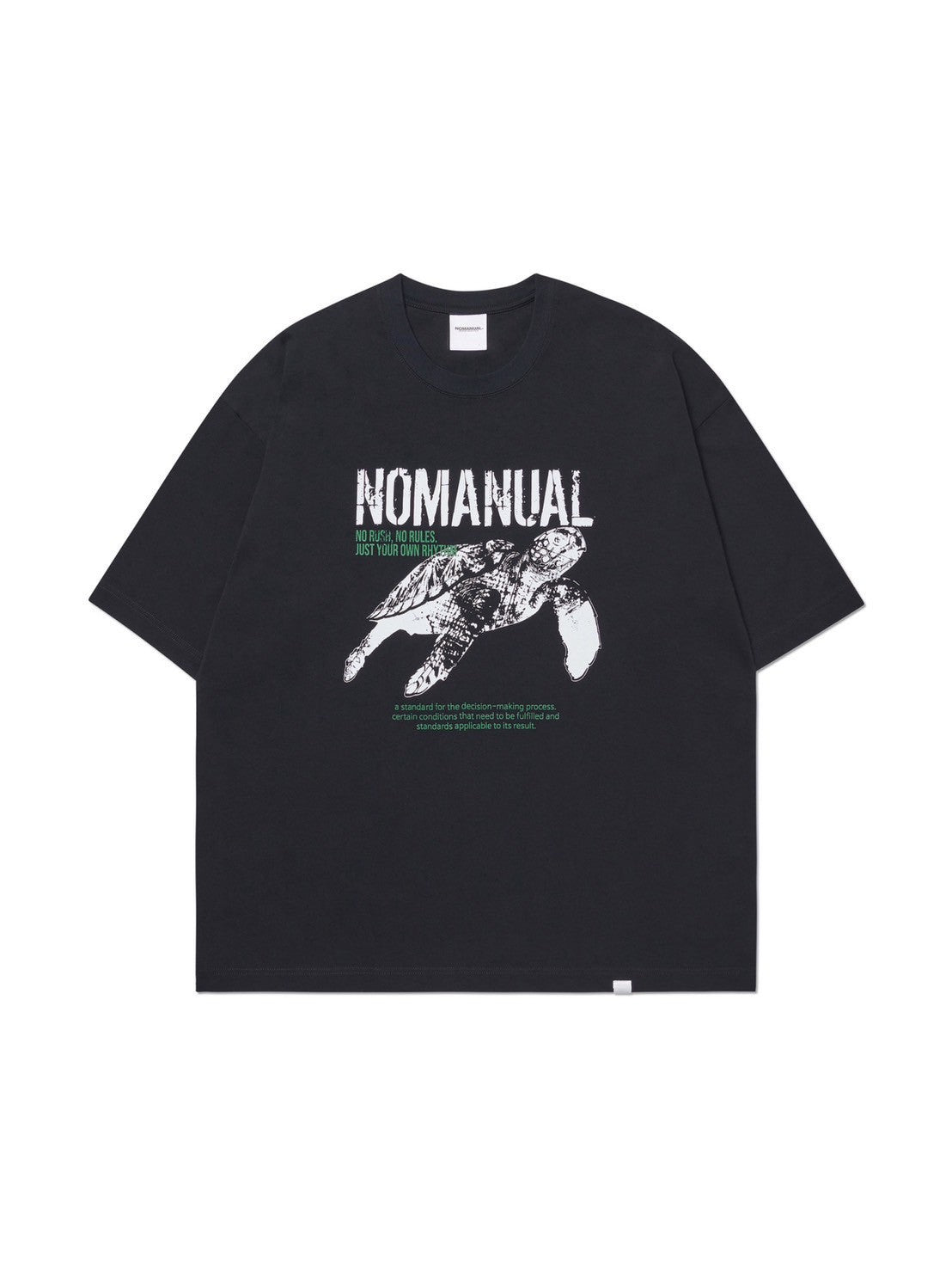 【NOMANUAL】TURTLE T-SHIRT
