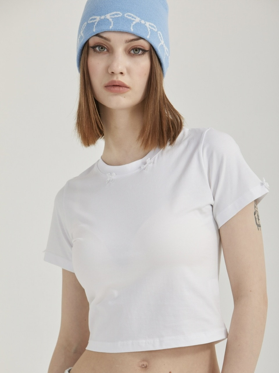 【GATELESS】RIBBON BEANIE