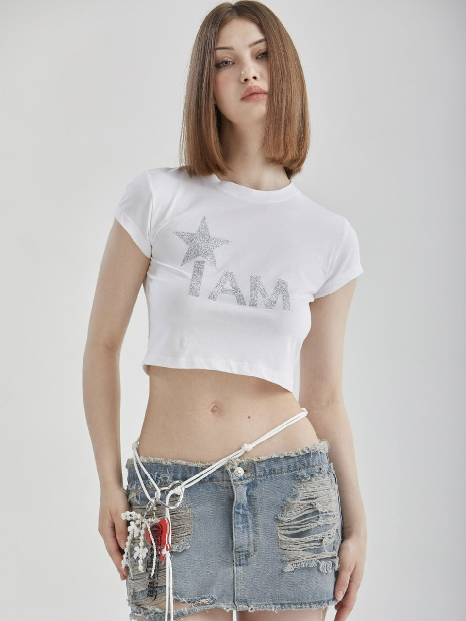 【GATELESS】PEARL RIBBON KEYRING