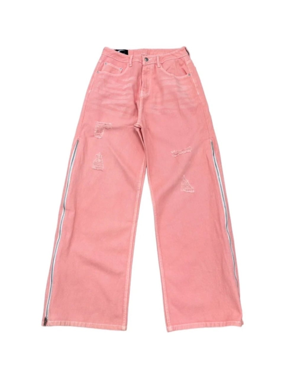 【Cozy world Wide】CZ SRT 2.0 PINK WASHED JEANS