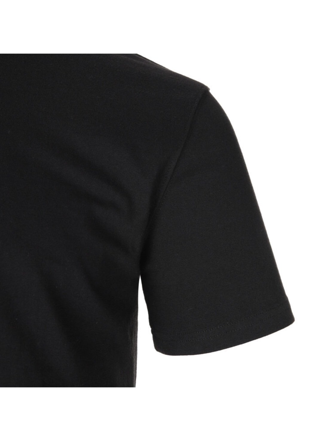 【SURGERY】unbalance metal clover logo slim T-shirts