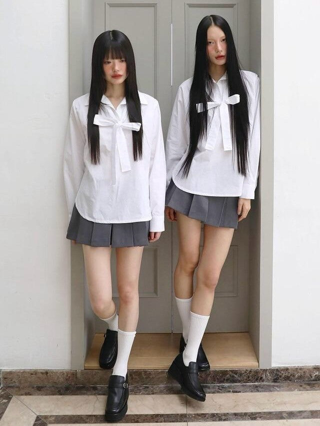 【Uglyshadow】PLEATS SKIRT PANTS