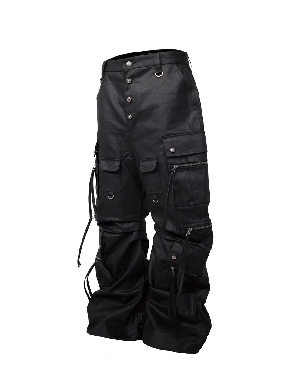 【Rosen Kreuz】CURVE FIT LONG CARGO PANTS