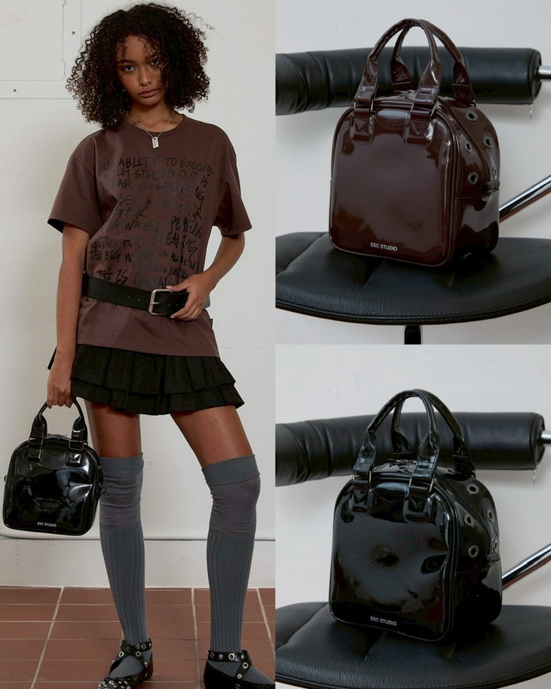 【ESC STUDIO】eyelet tote bag