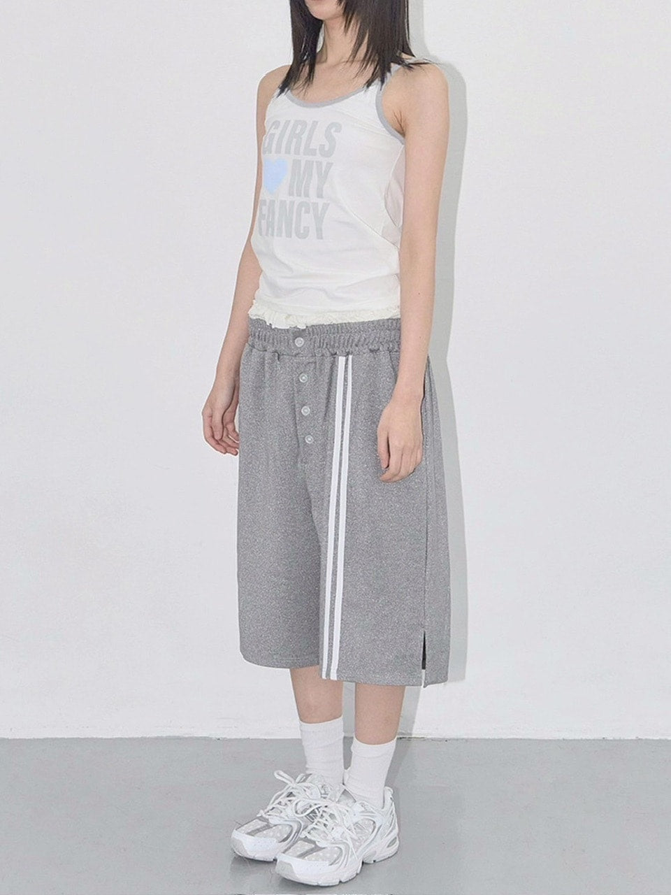 【FANCY CLUB】GIRLS MY FANCY SLEEVELESS / 【ファンシークラブ】プリントキャミソール