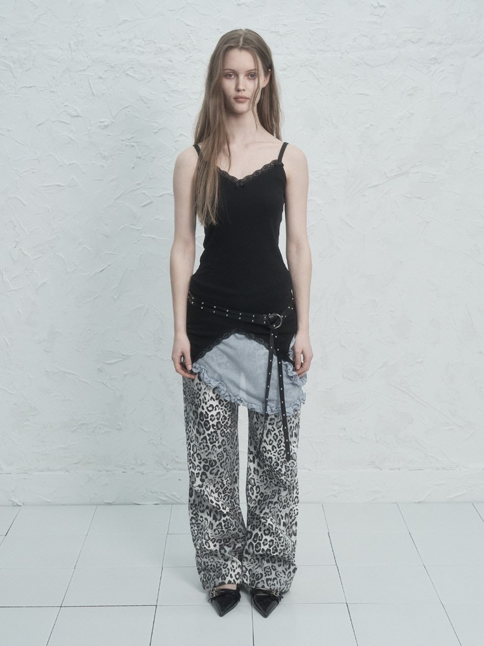 【SETUP‐EXE】LACE UP DOWN SLEEVELESS