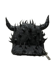 【UNIZ】Demon Venom Cap / 【ユニズ】ツノ付きデニムキャップ