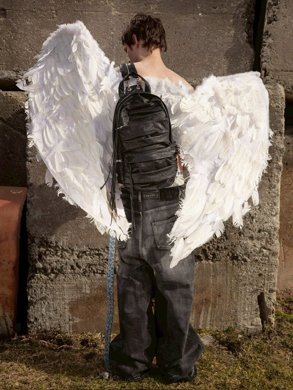 【RACER WORLDWIDE】Leather One Strap Bag