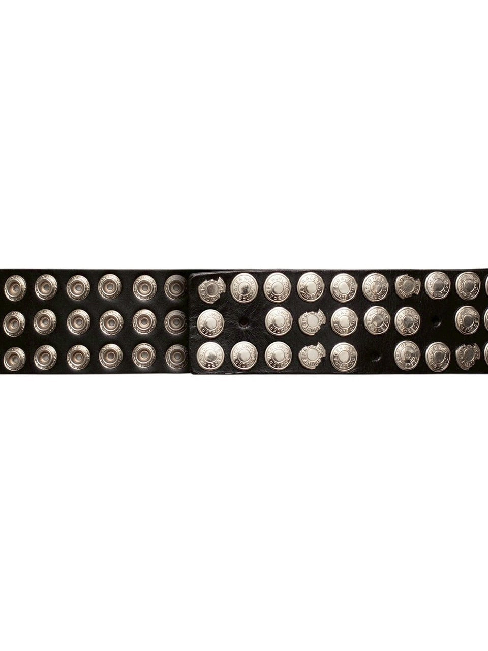 RACER WORLDWIDE】Black Button Belt – PRESSING WEB SHOP