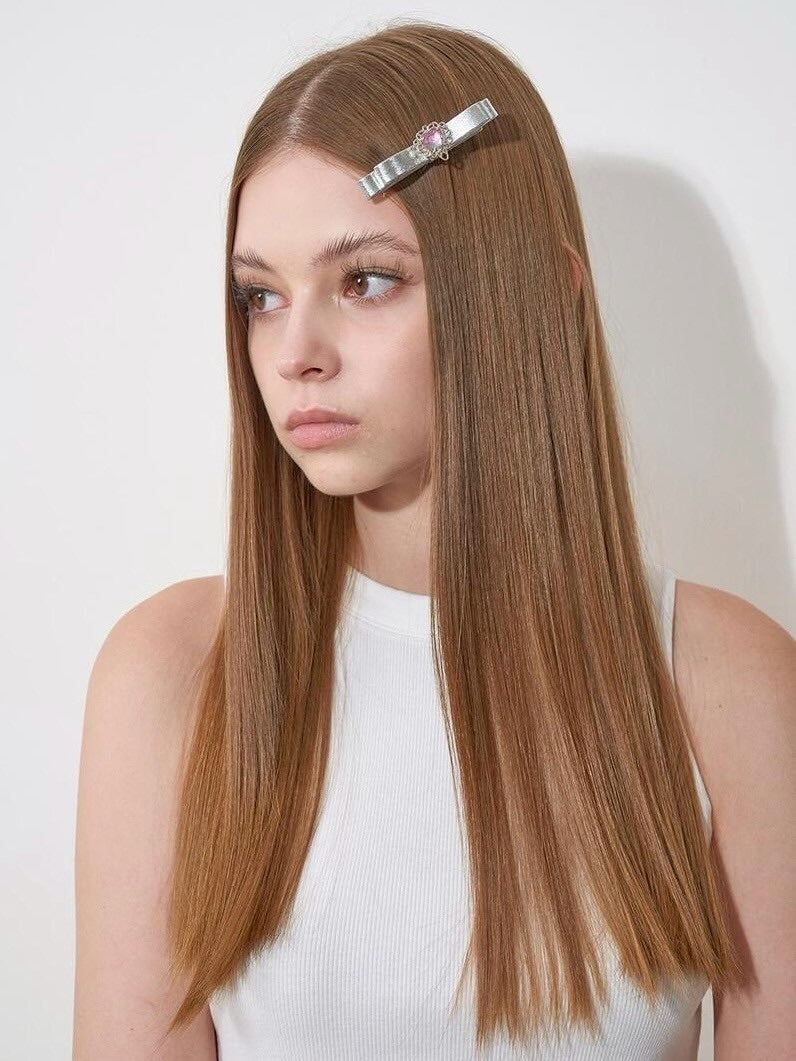 【ODDONEOUT】GLOSSY SLIVER HAIR CLIP (1EA)