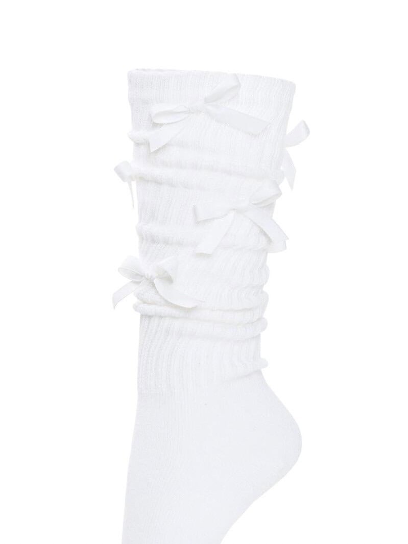 【ODDONEOUT】ribbon socks F/W VER / 【オッドワンアウト】リボンソックス