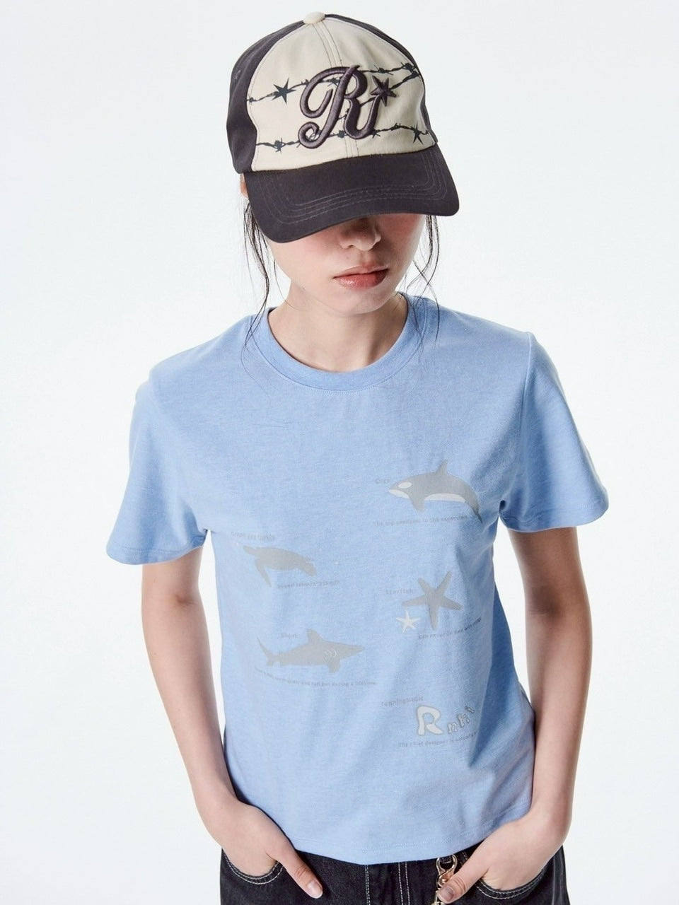 【runningHIGH】MARINE LIFE H/S TEE
