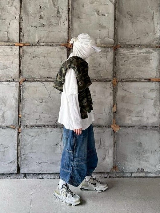 【roaringrad】CARPENTER BERMUDA DENIM PANTS