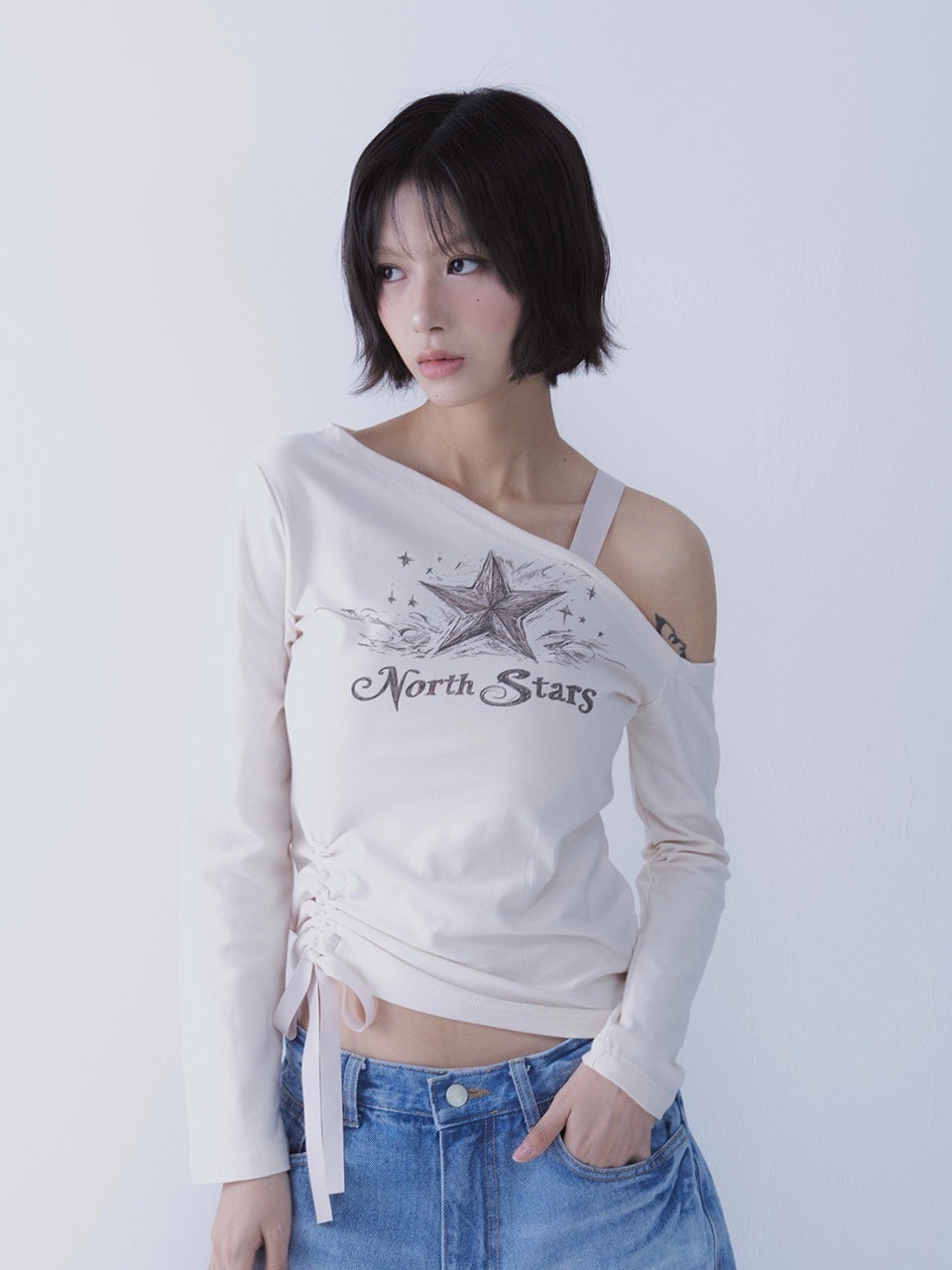 【SETSETSET】NORTH STARS TEE