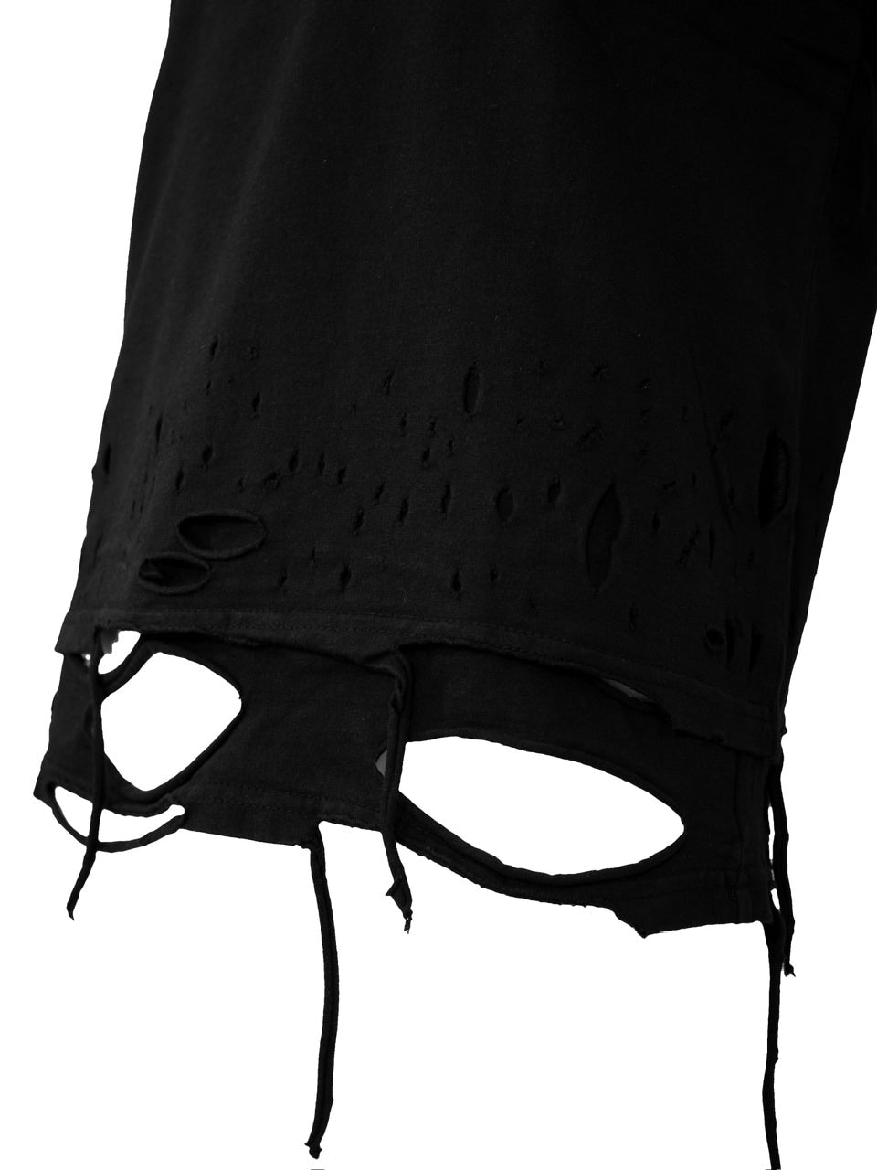 【Rosen Kreuz】BOXY FIT LAYERED DAMAGE TEE