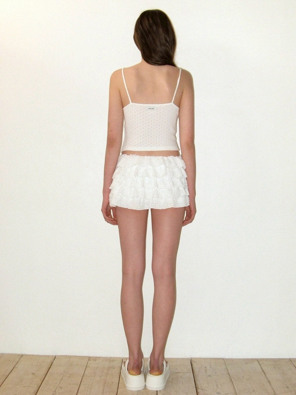 【CRANK】LACE CANCAN SKIRT PANTS