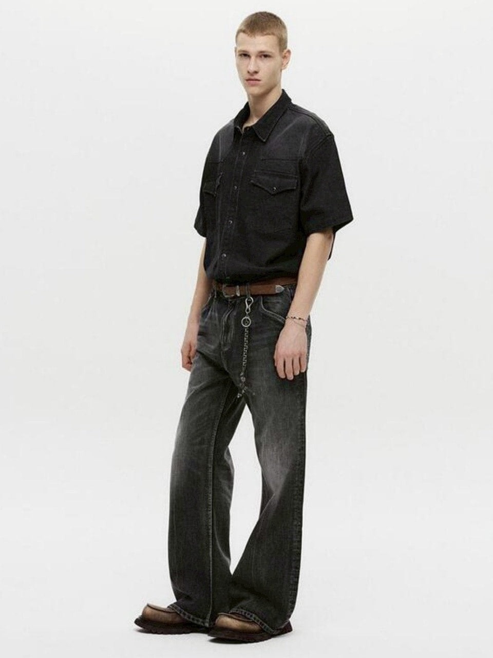 【DNSR】Western Flare Denim Pants