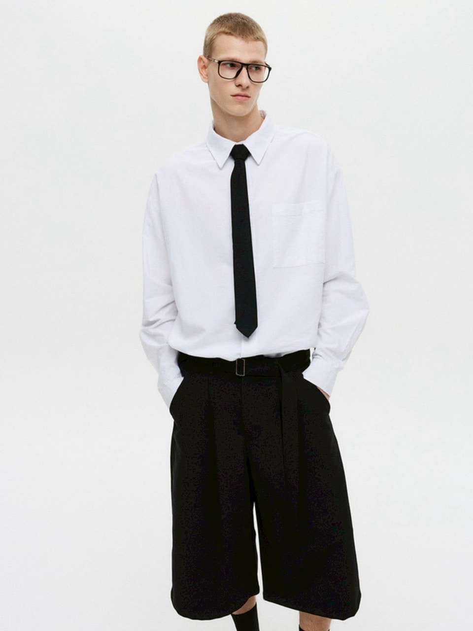 【DNSR】Belted Bermuda Slacks