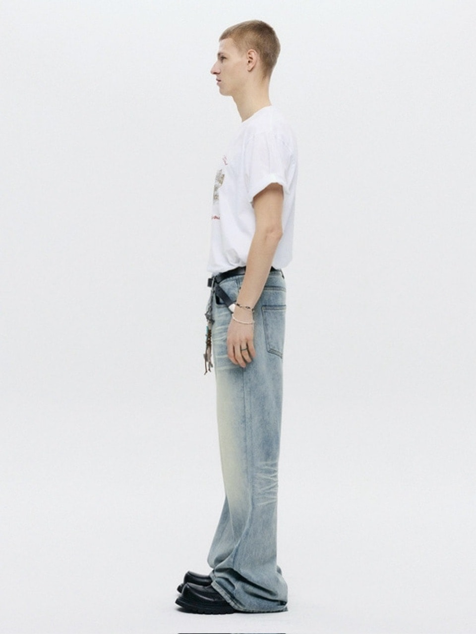 【DNSR】Signature Flare Denim Pants