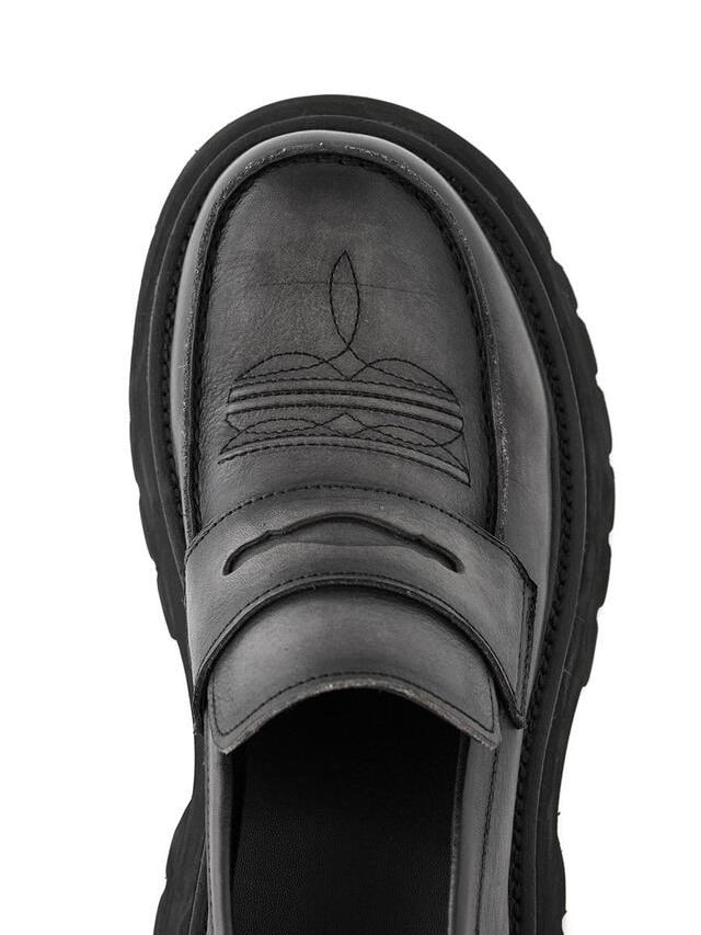 【DNSR】Mammoth Western Horse Leather Loafers