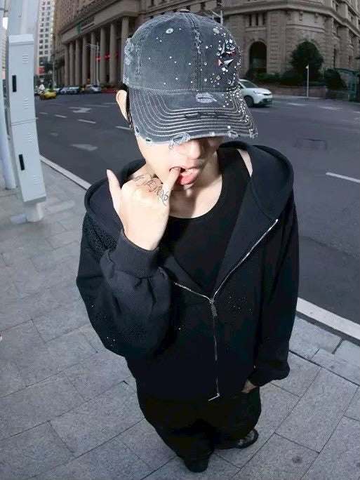 【DND4DES】DIAMOND DISTRESSED CAP