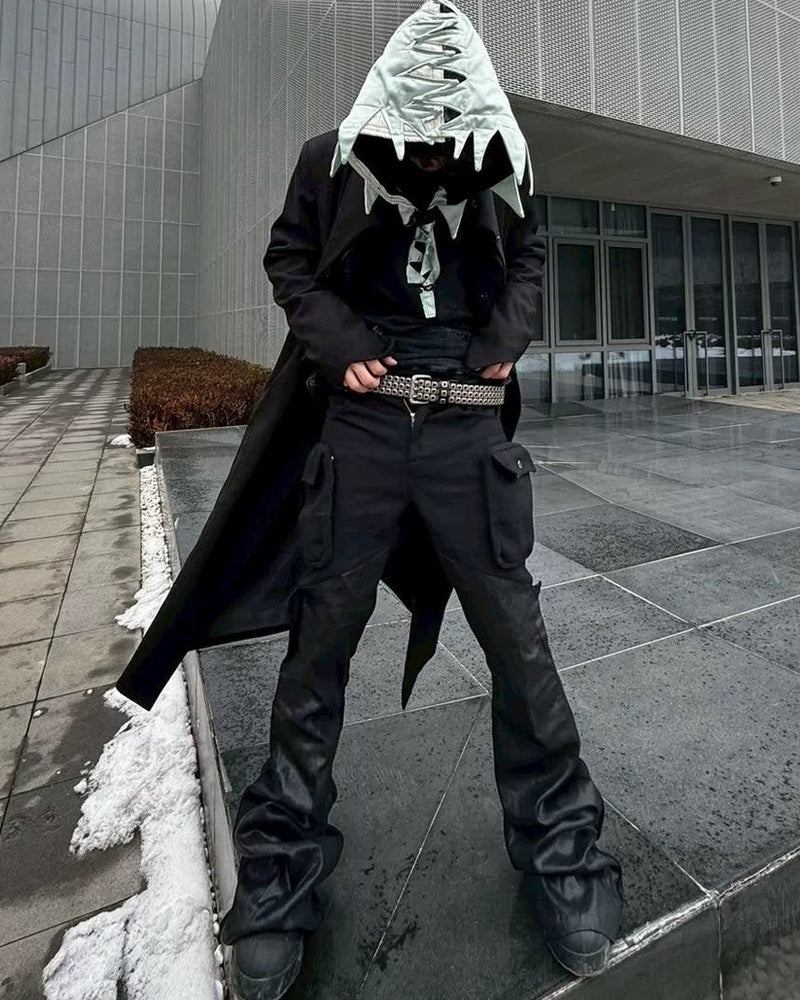 【DND4DES】TRIPLE RIVET LEATHER BELT