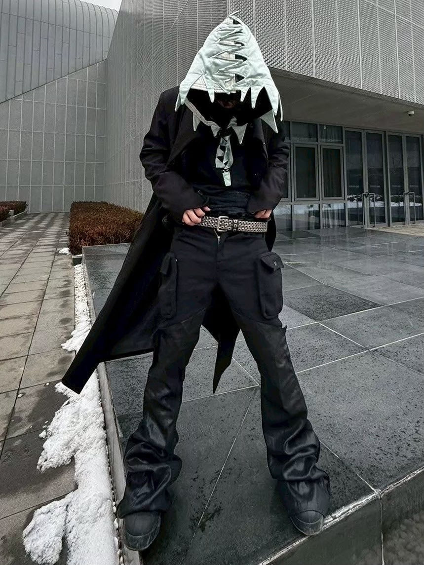 【DND4DES】TRIPLE RIVET LEATHER BELT