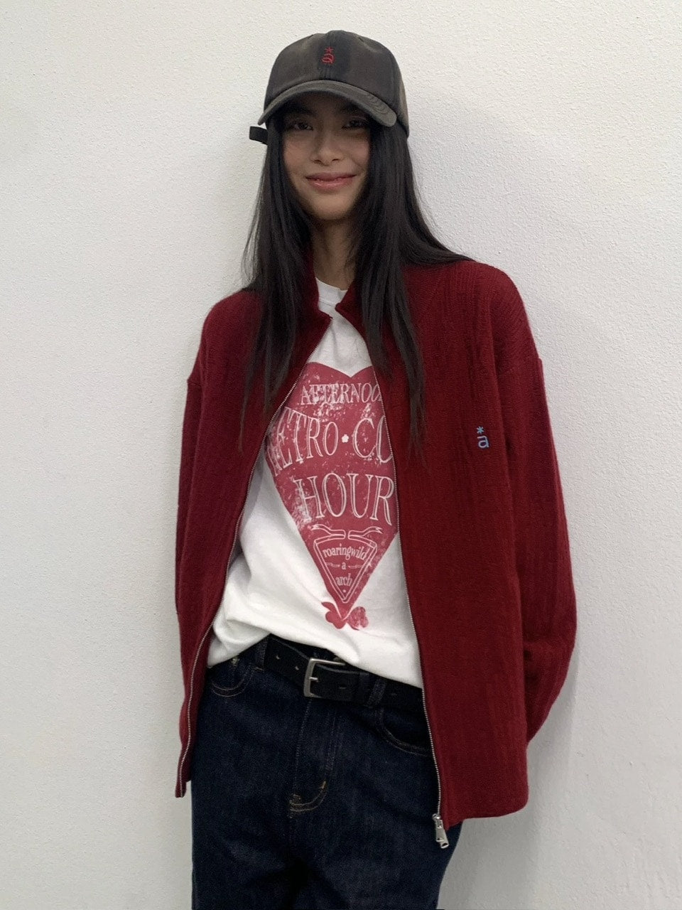 【ARCH by ROARINGWILD】MICRO LABEL CURVED BRIM HAT