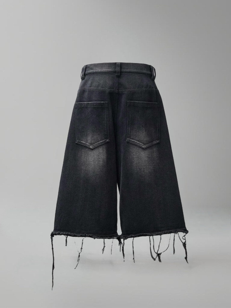 【CHIKASHITSU PLUS HIGH】Layered zip cargo denim pants