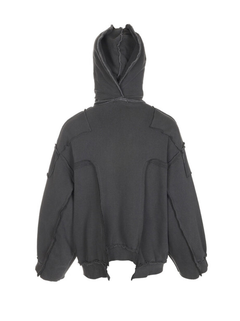 【SURGERY】surgery remake over pigment hood jacket VER.2 / 【サージェリー】リメイクオーバーサイズピグメントジップパーカー