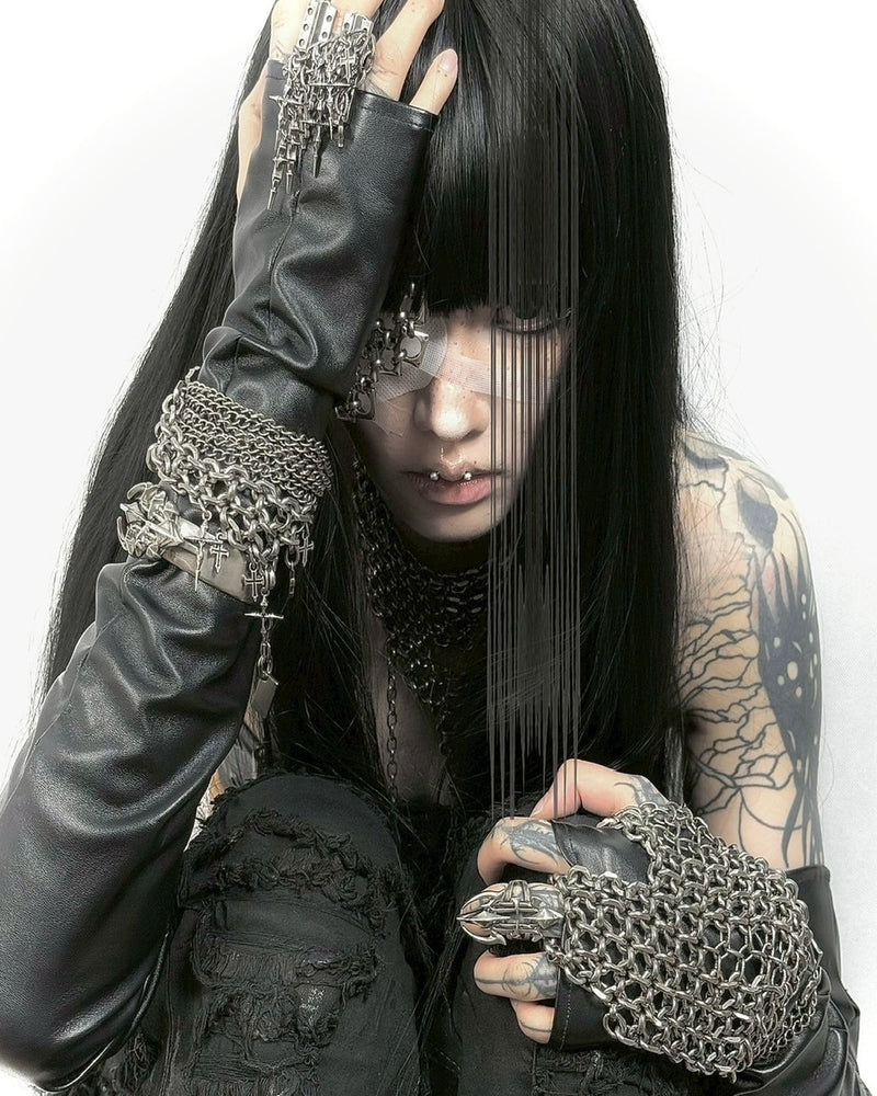 【IIIMIII】Barbed Wire Armor Ring / 【イアミ】バーデッドワイヤーアーマーシルバーリング