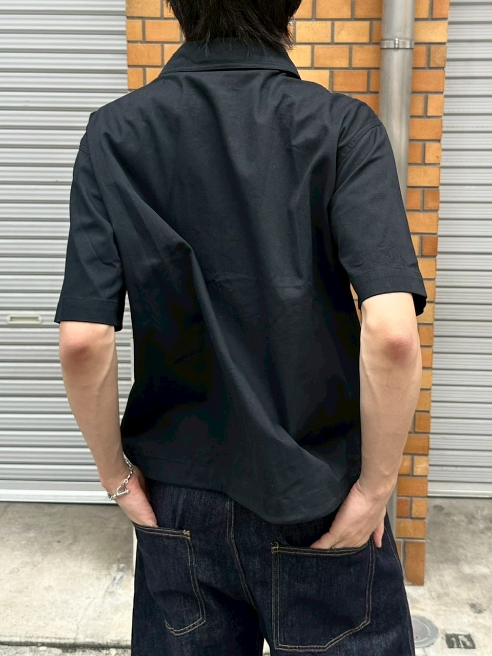 受注制【youll】rib cotton shirt jacket (2color)