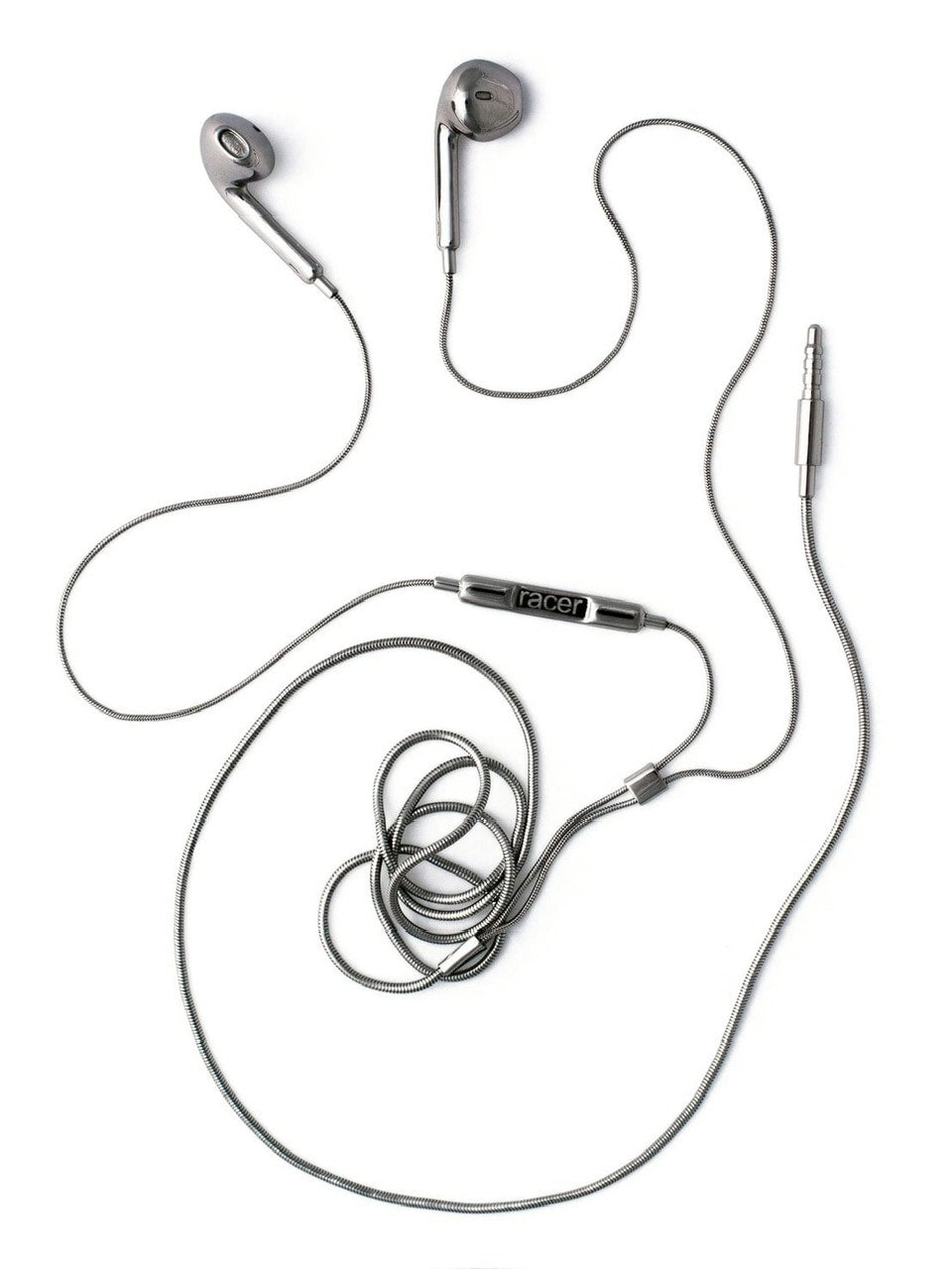 【RACER WORLD WIDE】RacerPods Necklace / 【レーサーワールドワイド】イヤフォンデザインシルバーネックレス