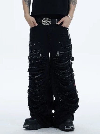 【DND4DES】JEWELED LUMBERJACK PANTS