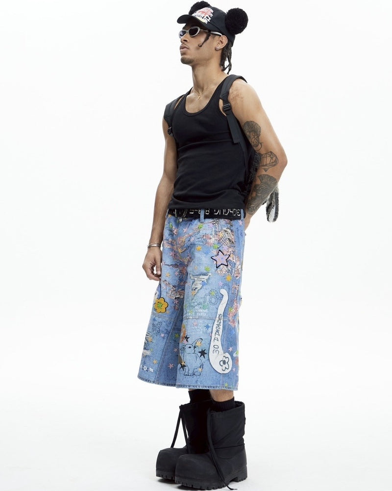 【DND4DES】PLUSH CARTOON PANTS