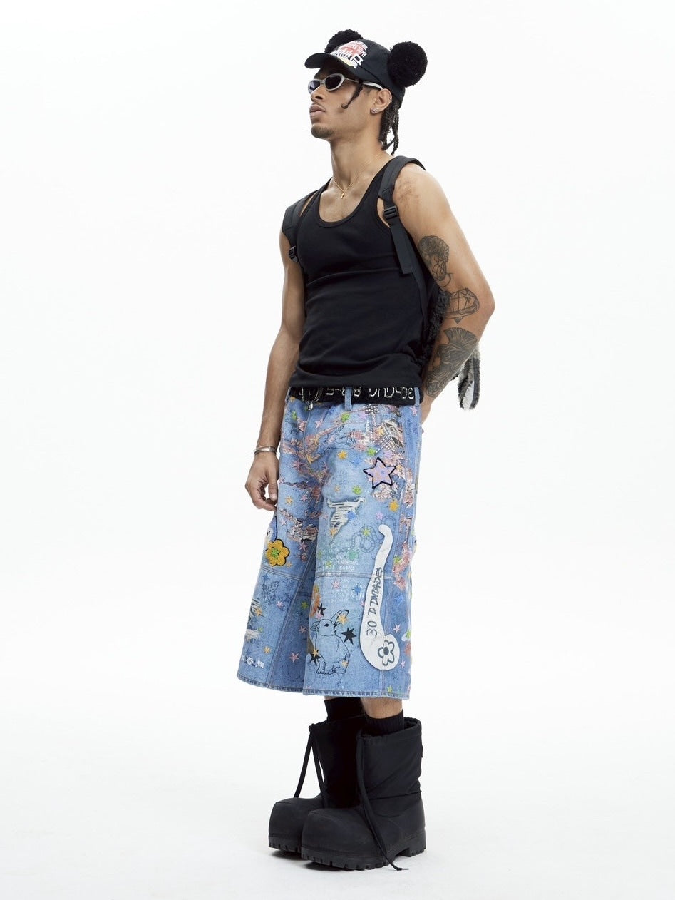 【DND4DES】PLUSH CARTOON PANTS