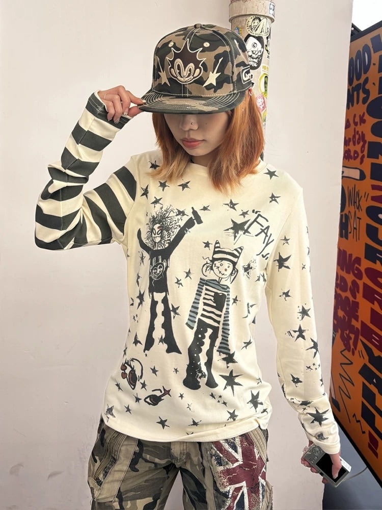 【DND4DES】CAMOUFLAGE DOLL EMBROIDERED HAT