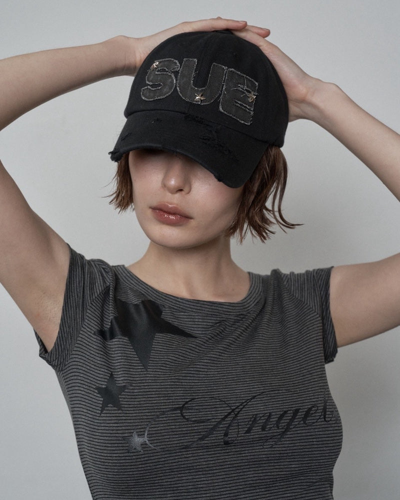 【SETUP‐EXE】SUE STAR BALL CAP / 【セットアップエグゼ】スースターボールキャップ